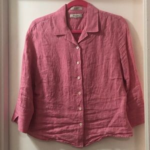 100% Linen Button Down